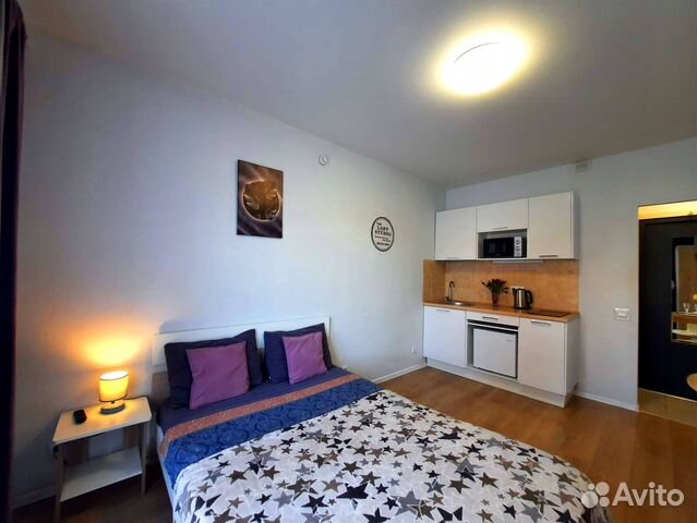 

Квартира-студия, 19 м², 1 кровать