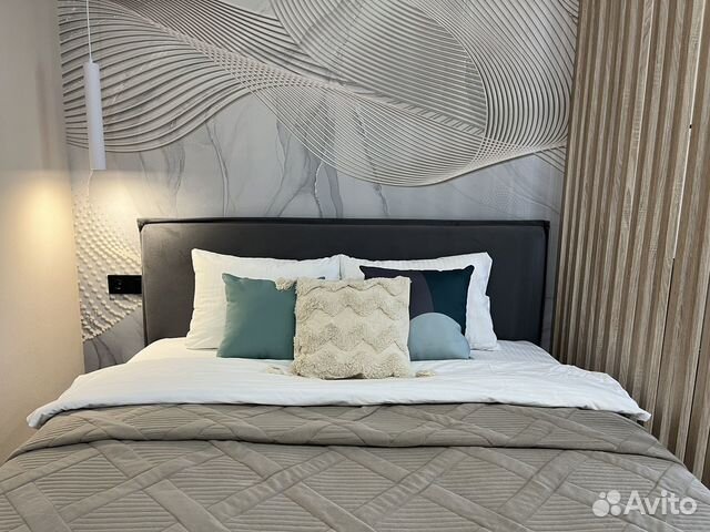 

1-к. квартира, 42 м², 2 кровати