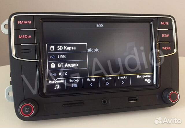 Штатная магнитола VW RCD330 Plus Установка Доставк