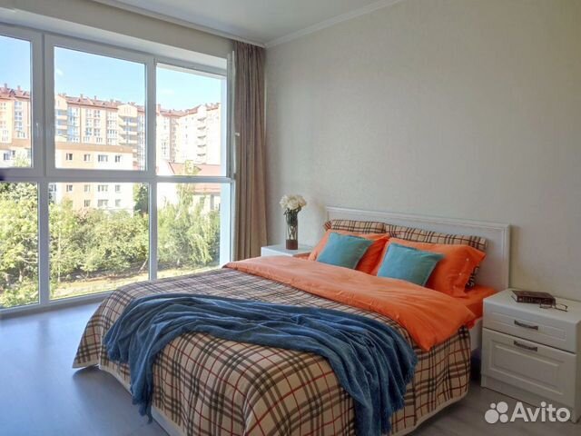 

1-к. квартира, 42 м², 2 кровати
