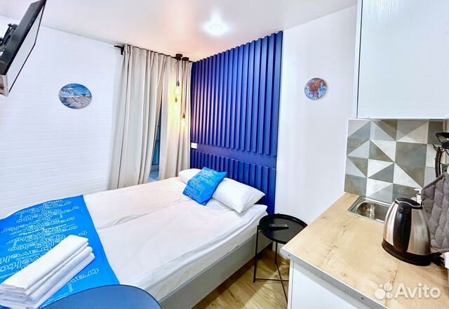 

Квартира-студия, 12 м², 1 кровать