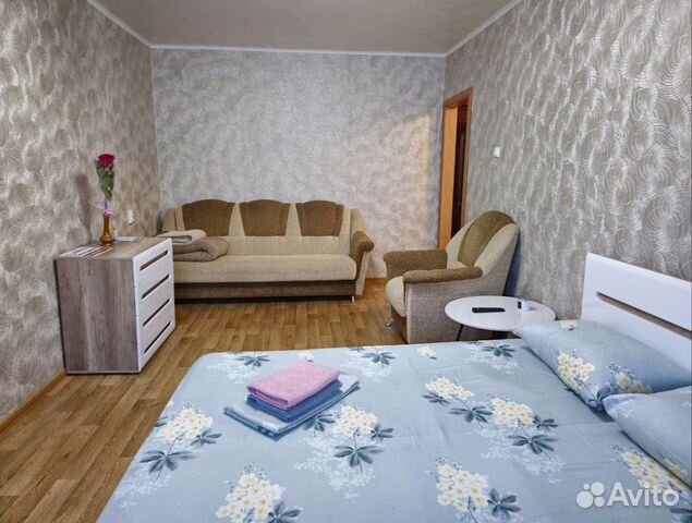 

1-к. квартира, 34 м², 2 кровати