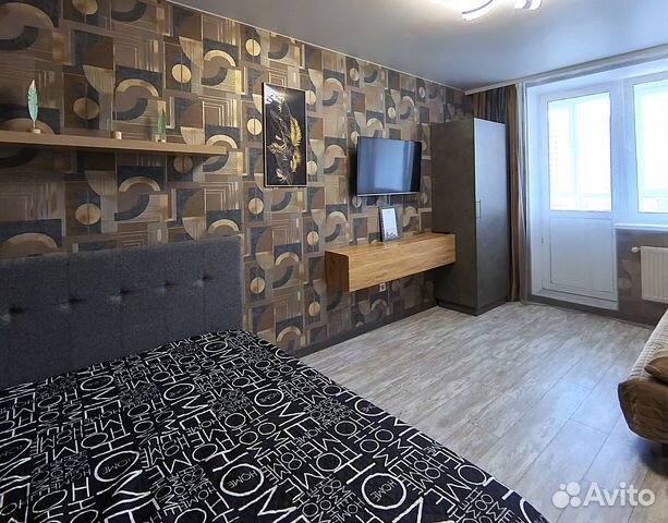 

1-к. квартира, 42 м², 3 кровати
