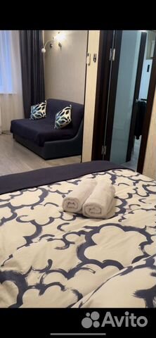 

1-к. квартира, 42 м², 2 кровати