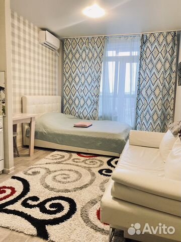 

Квартира-студия, 27 м², 2 кровати