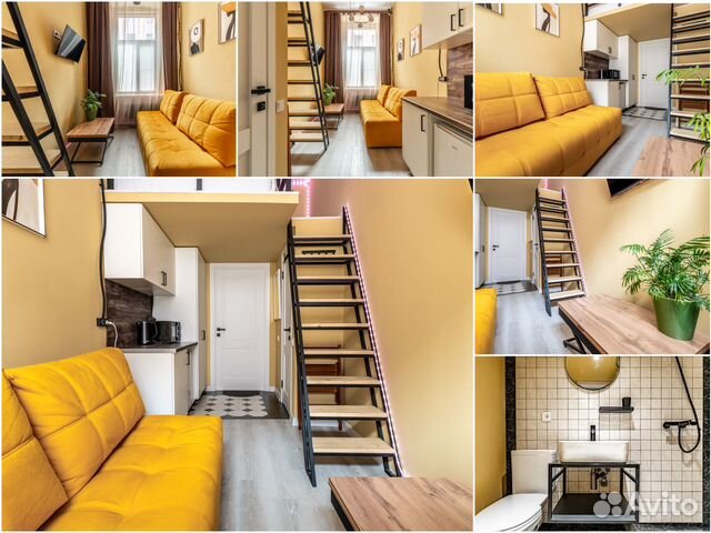 

Квартира-студия, 15 м², 2 кровати