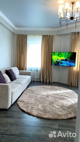 

1-к. квартира, 60 м², 2 кровати