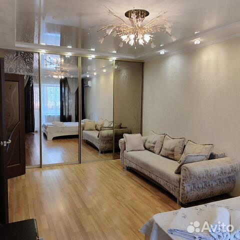 

1-к. квартира, 43 м², 2 кровати