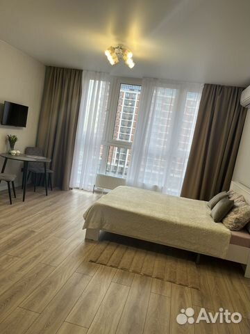 

Квартира-студия, 28 м², 1 кровать