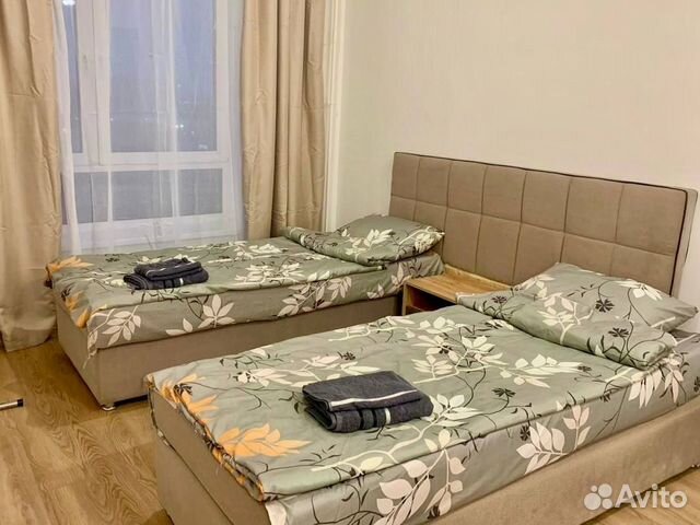 

1-к. квартира, 40 м², 3 кровати