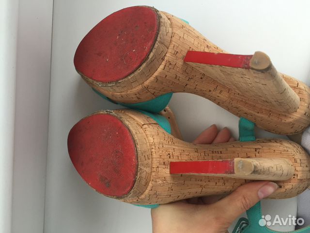 Туфли на танкетке Christian Louboutin оригинал