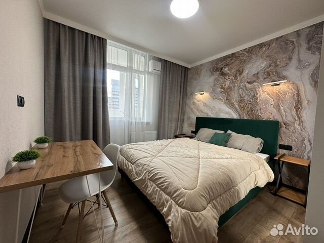 

1-к. квартира, 45 м², 2 кровати
