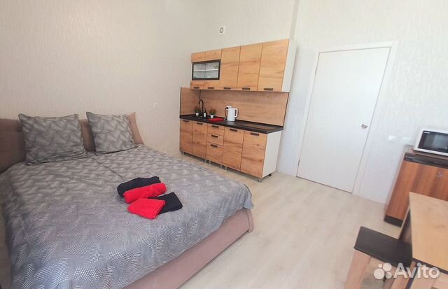 

Квартира-студия, 30 м², 1 кровать