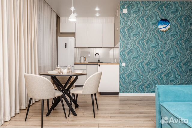 

1-к. квартира, 51,6 м², 2 кровати