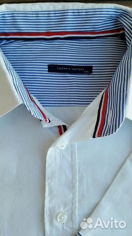 Рубашка Tommy Hilfiger с коротким рукавом XXL Рубашка Tommy Hilfiger с коротким рукавом XXL