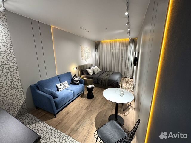 

Квартира-студия, 30 м², 2 кровати