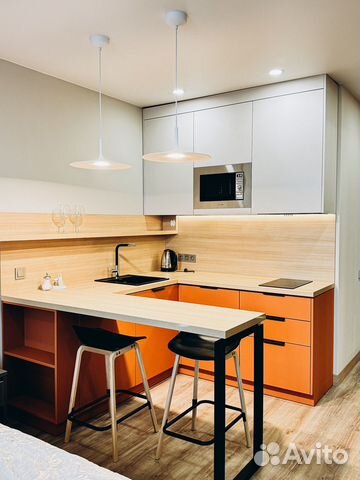 

Квартира-студия, 24 м², 2 кровати