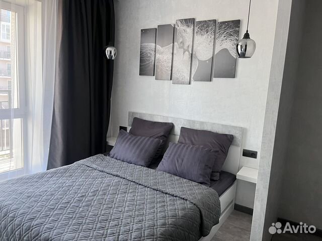 

Квартира-студия, 36 м², 2 кровати