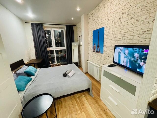 

Квартира-студия, 27 м², 1 кровать