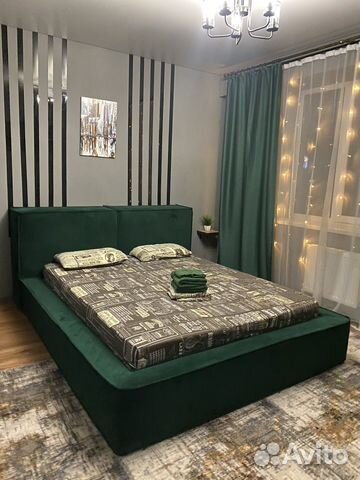 

2-к. квартира, 45 м², 2 кровати