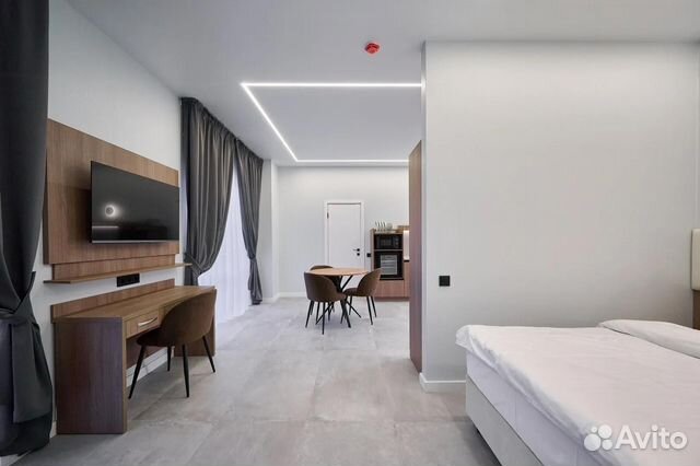 

Квартира-студия, 25 м², 2 кровати