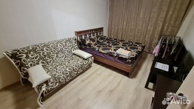 

1-к. квартира, 45 м², 3 кровати