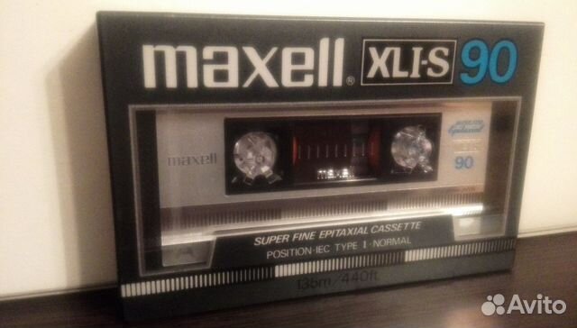 Аудиокассеты maxell XLI-S 90 platinum 1985 JPN 49 Аудиокассеты maxell XLI-S 90 platinum 1985 JPN 49