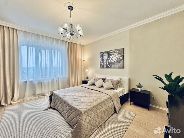 

1-к. квартира, 45 м², 2 кровати