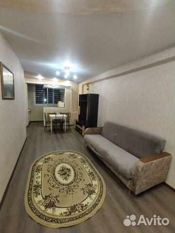 

1-к. квартира, 45 м², 2 кровати
