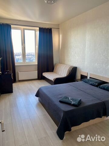 

1-к. квартира, 45 м², 2 кровати