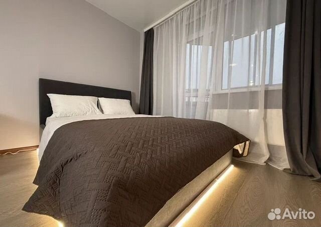 

1-к. квартира, 42 м², 2 кровати