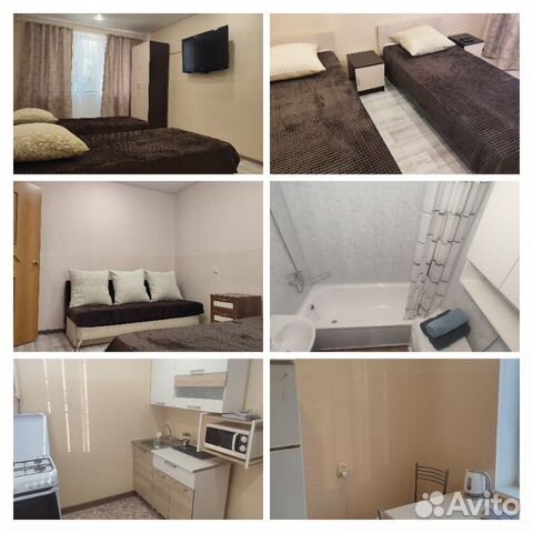 

1-к. квартира, 32 м², 3 кровати