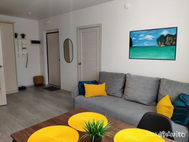 

2-к. квартира, 46,5 м², 2 кровати