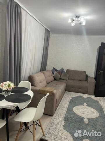 

1-к. квартира, 45 м², 2 кровати
