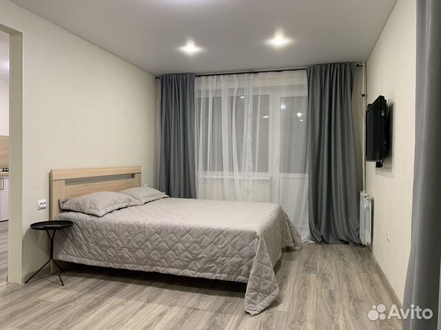 

1-к. квартира, 30 м², 2 кровати
