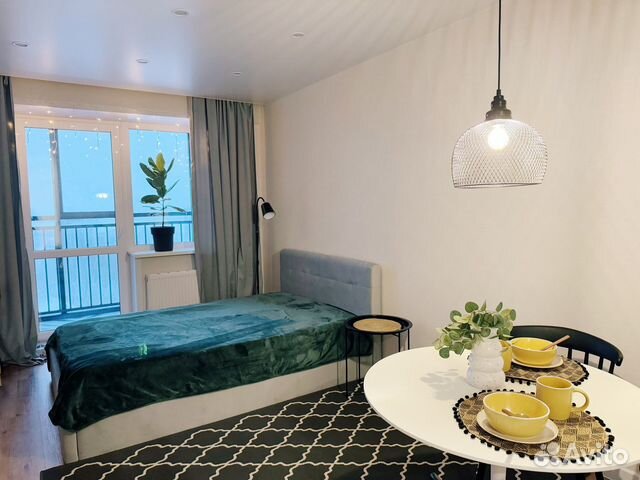 

Квартира-студия, 30 м², 1 кровать