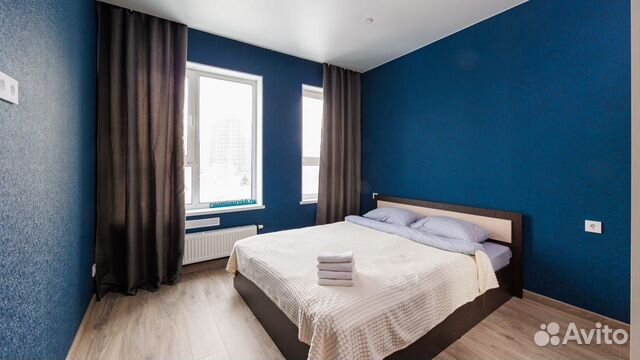 

1-к. квартира, 45 м², 2 кровати