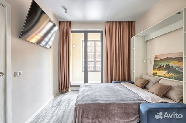 

1-к. квартира, 36 м², 2 кровати