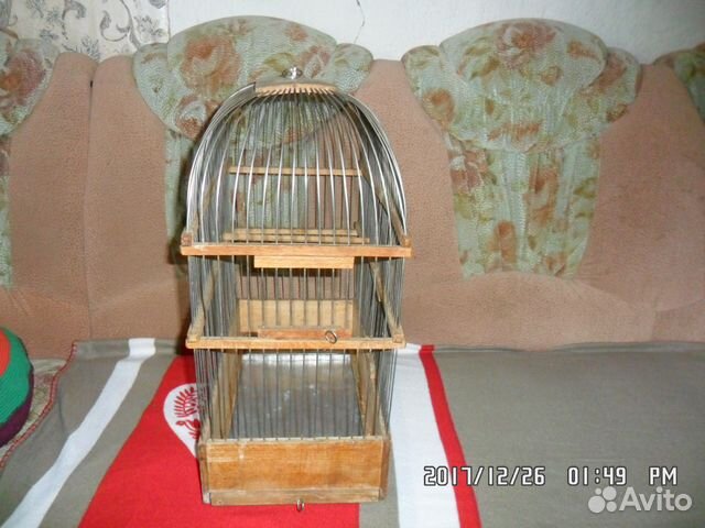 Клетка для попугаев 40х22х48 купить на Зозу.ру - фотография № 2