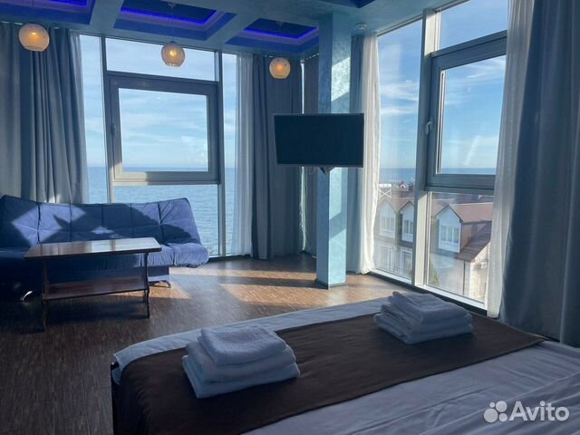 

2-к. квартира в апарт-отеле, 55 м², 3 кровати