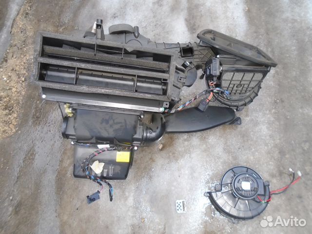 Корпус отопителя, моторчик, резистор Opel Astra H