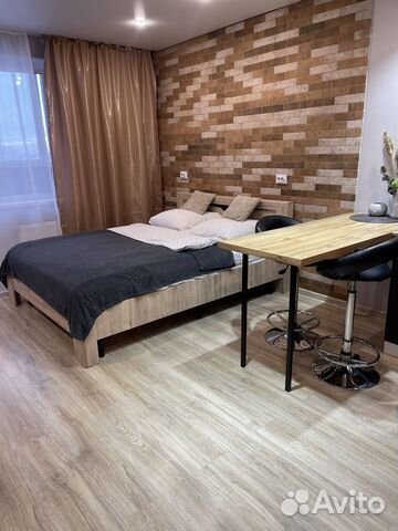 

Квартира-студия, 42 м², 2 кровати