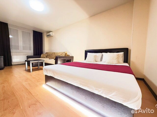 

1-к. квартира, 43 м², 2 кровати