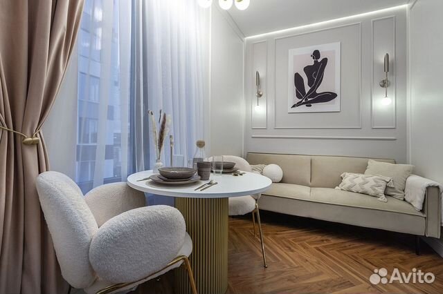 

Квартира-студия, 22 м², 2 кровати