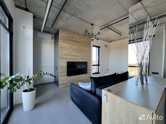 

Квартира-студия, 42 м², 1 кровать