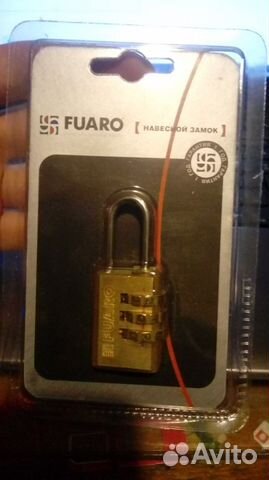 Замок навесной кодовый fuaro PL-3521 21мм Замок навесной кодовый fuaro PL-3521 21мм