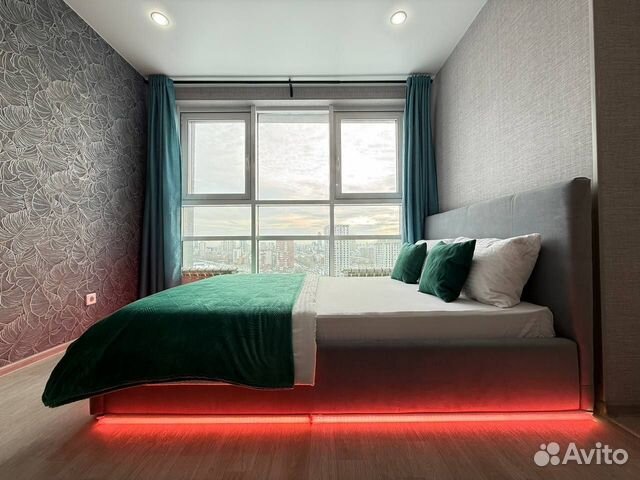 

Квартира-студия, 40 м², 2 кровати