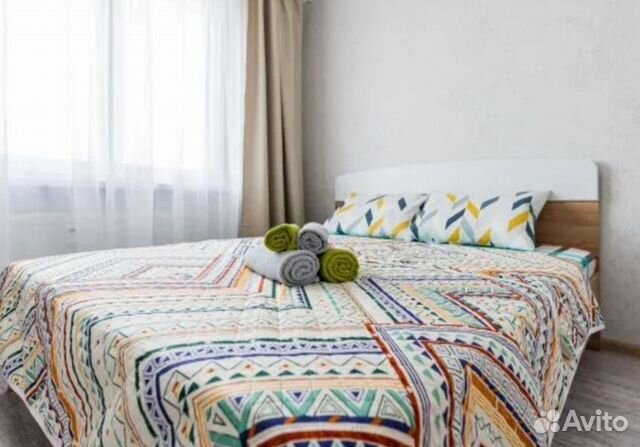 

1-к. квартира, 39 м², 2 кровати