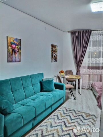 

Квартира-студия, 27 м², 2 кровати