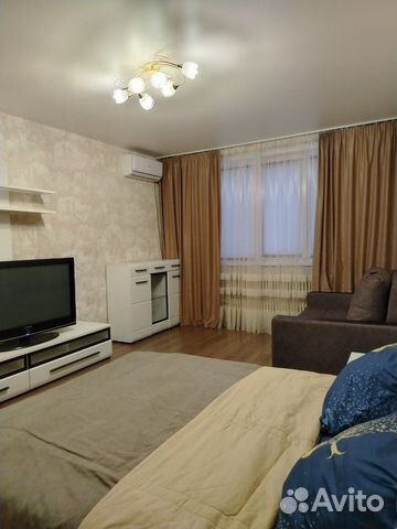 

1-к. квартира, 42 м², 2 кровати